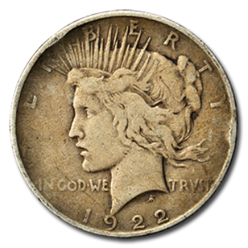 Picture of Peace Silver Dollar (VG-EF mixed - Vendor: Stacks - Coin Type: Bullion)