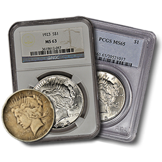 Picture for category Peace Silver Dollar