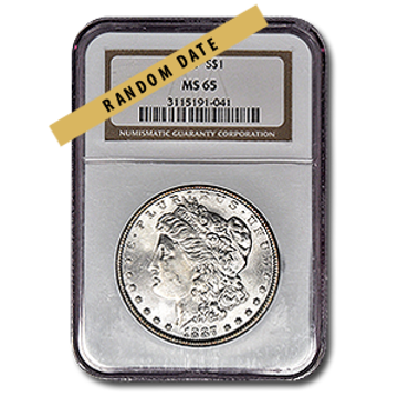 Picture of Morgan Silver Dollar MS65