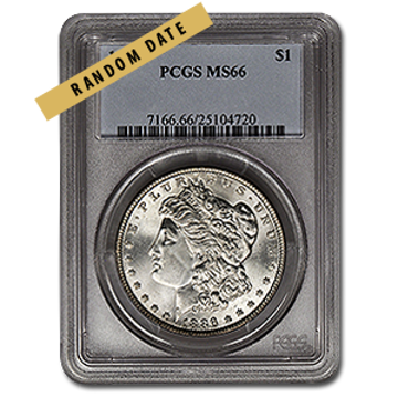 Picture of Morgan Silver Dollar MS66