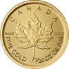 Picture of 1/20 oz Canadian Gold Maple Leaf 2016