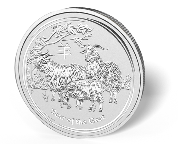 Picture of 2015 1/2 oz Australian Silver Goat