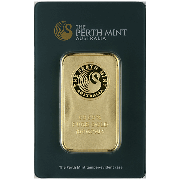 Picture of 100 Gram Perth Gold Bar