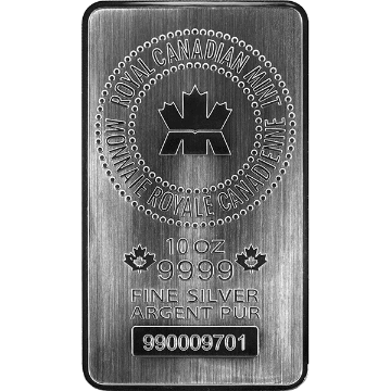 Picture of 10 oz RCM Silver Bar