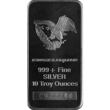 Picture of 10 oz Engelhard Silver Bar