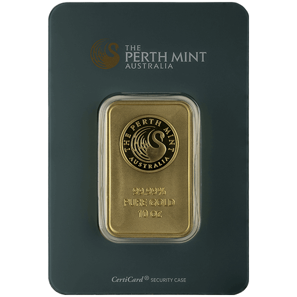 Picture of 10 oz Perth Gold Bar