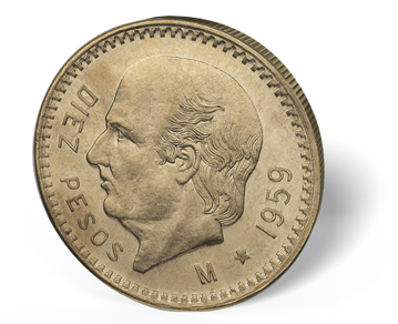 Picture of Mexican Gold 10 Peso