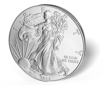 Picture of 1 oz American Silver Eagle Coins - 2015