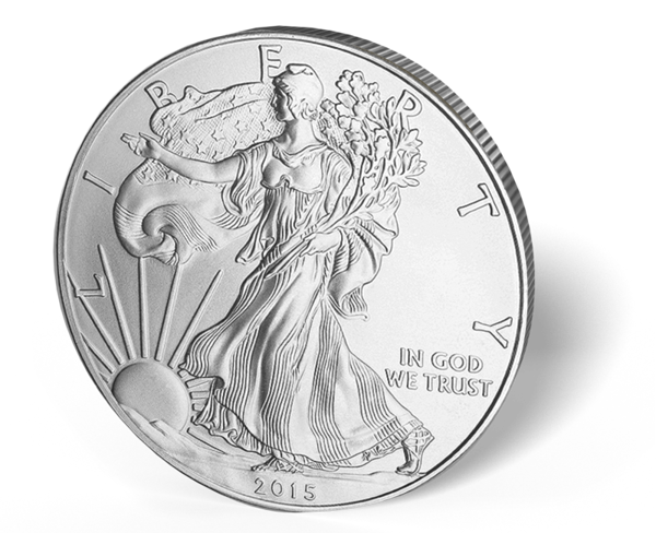 Picture of 1 oz American Silver Eagle Coins - 2015