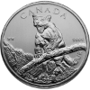 Picture of 2012 1 oz Canadian Wilderness Silver Cougar