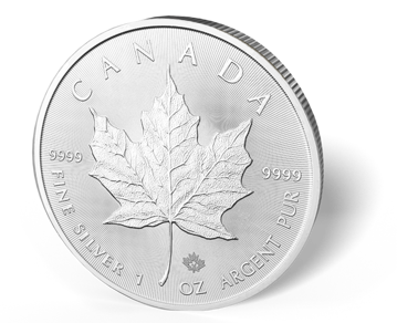 Picture of 1 oz Canadian Silver Maple Leaf Coins - 2016