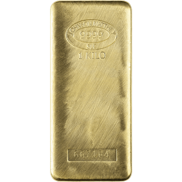 Picture of 1 Kilo Pure Gold Bar (32.15 oz) - our choice