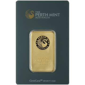 Picture of 1 oz Perth Gold Bar