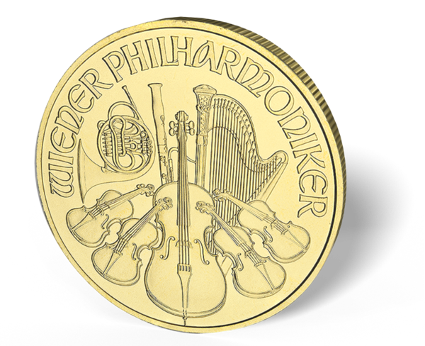 Picture of 1 oz Austrian Gold Philharmonic Coins - 2015