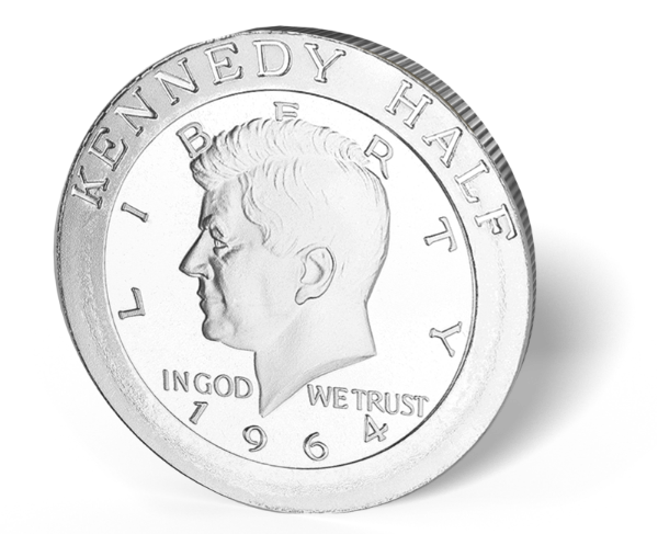 Picture of 1 oz JFK Silver Rounds