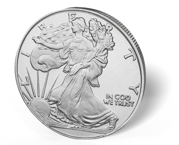 Picture of 1 oz Walking Liberty Silver Rounds