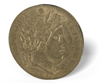 Picture of France Gold 20 Franc Ceres