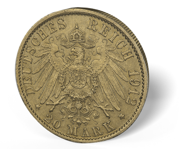Picture of German Gold 20 Mark