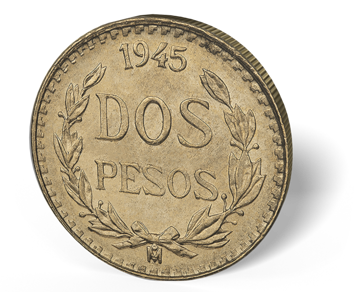 Picture of Mexican Gold 2 Peso