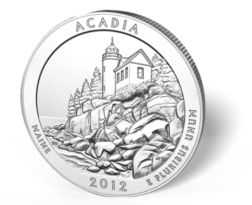 Picture of 5 oz Silver America the Beautiful - Acadia National Park