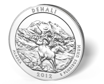 Picture of 5 oz Silver America the Beautiful - Denali National Park