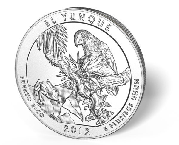 Picture of 5 oz Silver America the Beautiful - El Yunque National Park