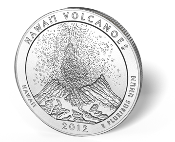 Picture of 5 oz Silver America the Beautiful - Hawaii National Park