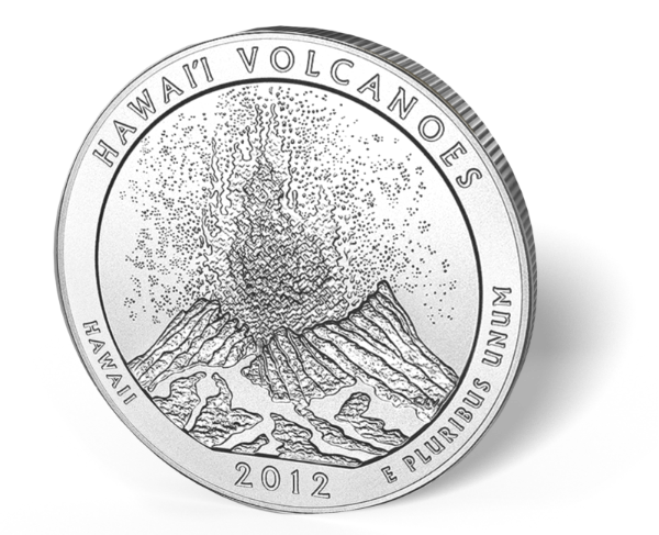 Picture of 5 oz Silver America the Beautiful - Hawaii National Park