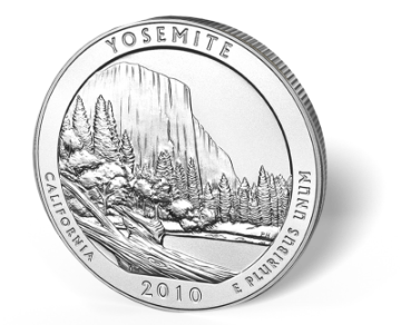 Picture of 5 oz Silver America the Beautiful - Yosemite National Park