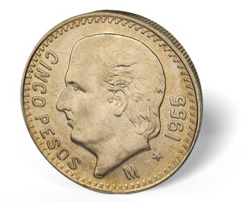 Picture of Mexican Gold 5 Peso