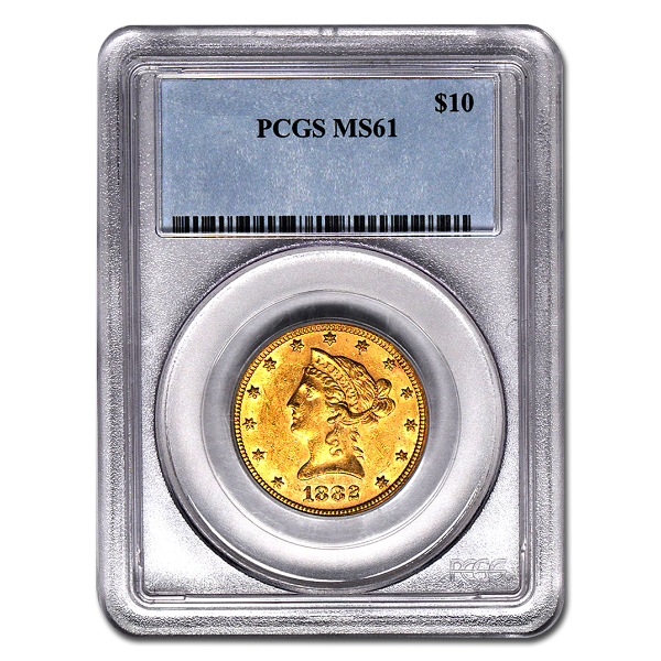 Picture of $10 Liberty Gold Coins MS 61