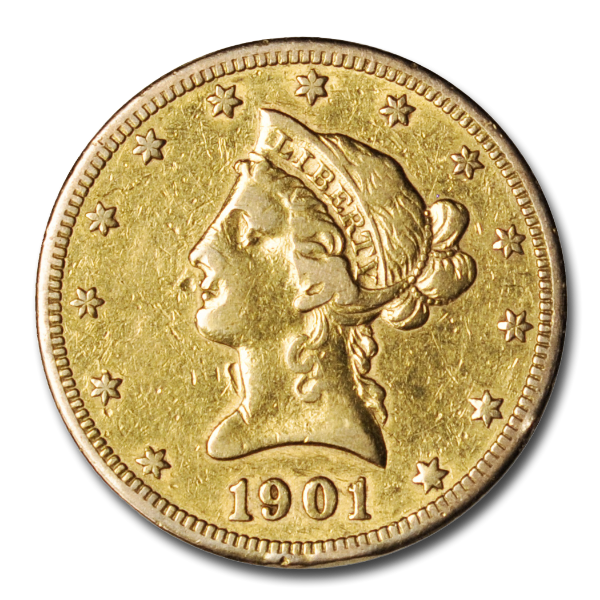 Picture of $10 Liberty Gold Coins XF