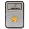 Picture of $2.5 Indian Head Gold Coins MS 65