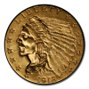 Picture of $2.5 Indian Head Gold Coins XF