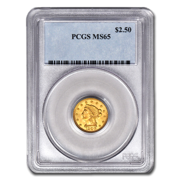 Picture of $2.5 Liberty Gold Coins MS 65