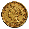 Picture of $2.5 Liberty Gold Coins XF