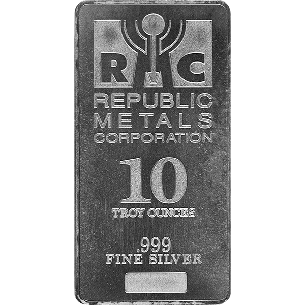 Picture of 10 oz RMC Silver Bar