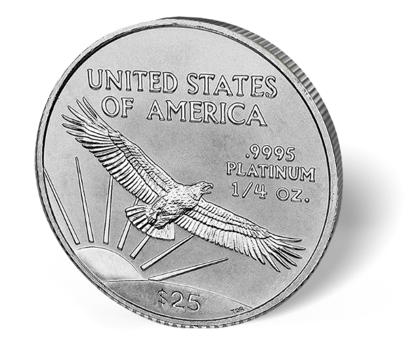 Picture of 1/4 oz American Platinum Eagle - Common Date