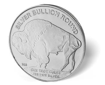 Picture of 1 oz Silver Buffalo Design Hm Round