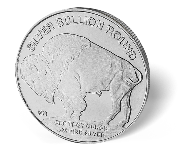 Picture of 1 oz Silver Buffalo Design Hm Round