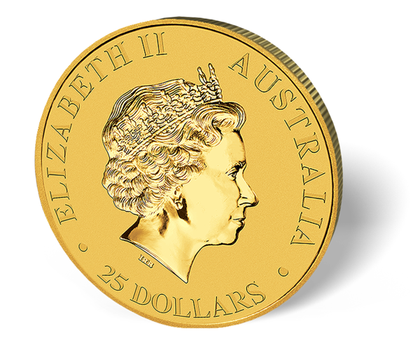 Picture of 1/4 oz Australian Gold Kangaroo  - 2017 