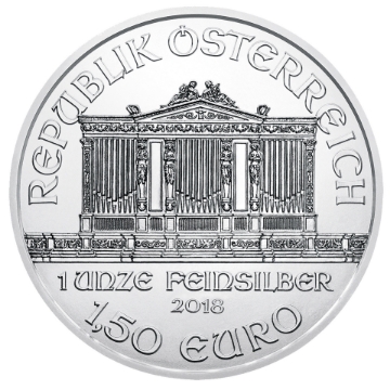 Picture of 2018 1 oz Austrian Silver Philharmonic