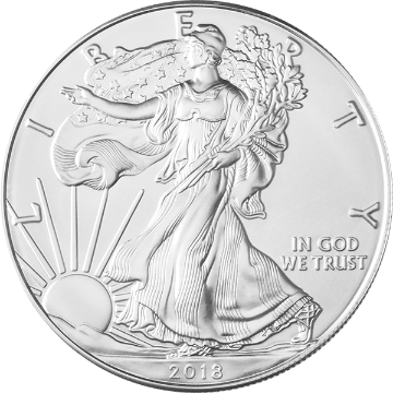 Picture of 2018 1 oz American Silver Eagle 