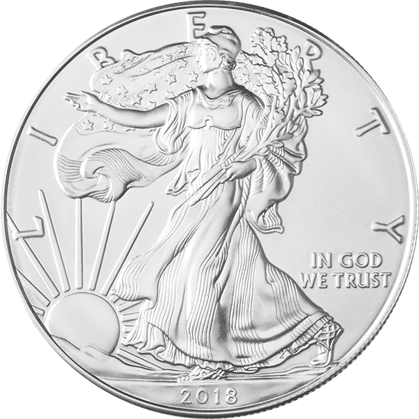 Picture of 2018 1 oz American Silver Eagle 