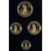 Picture of 4 Coin Proof American Gold Eagle Set (Random Date)