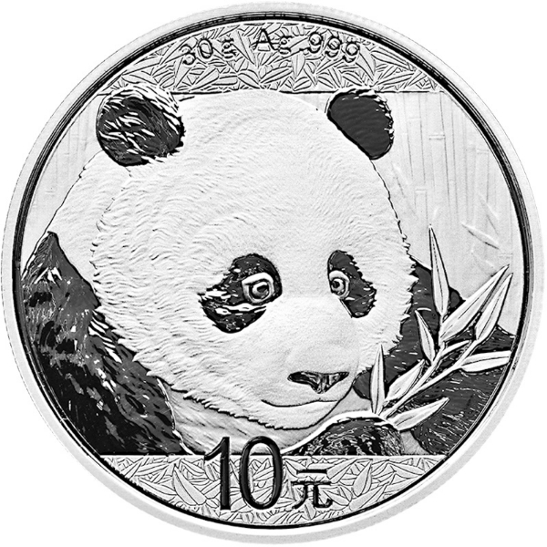 Picture of 2018 30 GRAM CHINESE SILVER PANDA