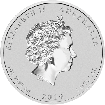 Picture of 2019 1 oz Australian Silver Pig