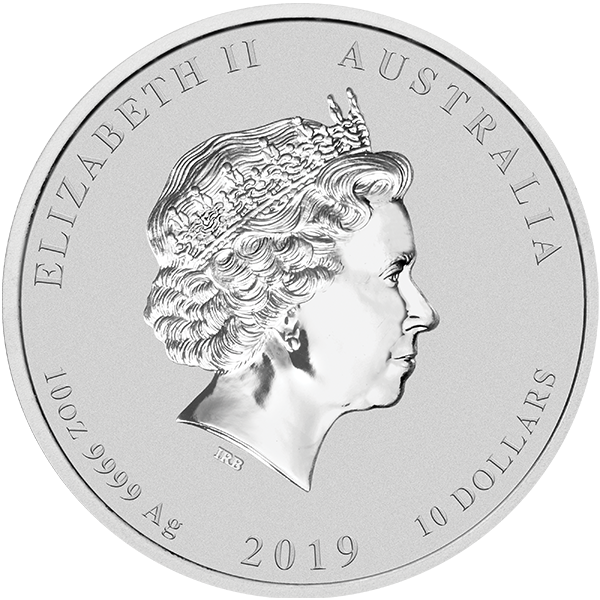 Picture of 2019 10 oz Australian Silver Pig