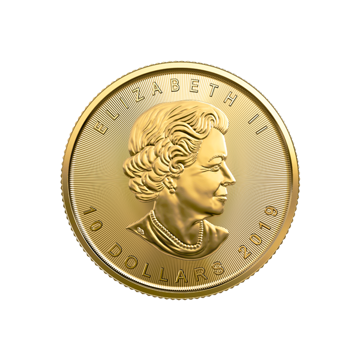 Picture of 2019 1/4 oz Canadian Gold Maple Leaf