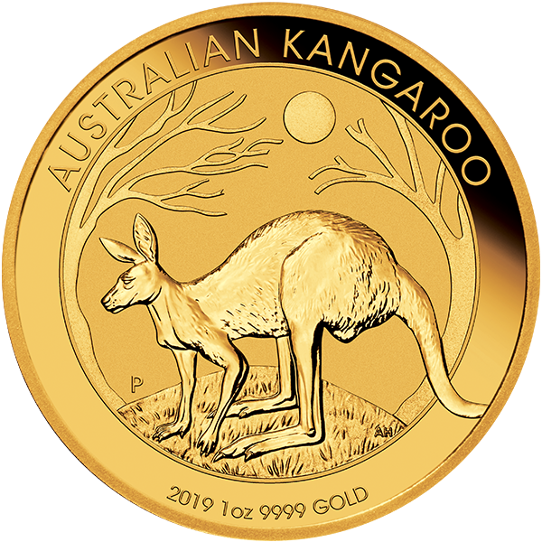 Picture of 2019 1 oz Australian Gold Kangaroo